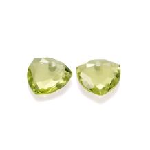 Sparkling Jewels Eardrops Lemon Quartz Trillion EAGEM43-TRI