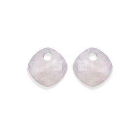 sparkling jewels Moonstone Cushion Cut eardrops EAGEM54-CC