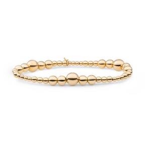 Sparkling Jewels Wave Mix verguld Armband SB-G-MIX-04