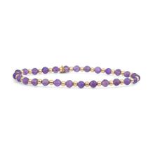 Sparkling Jewels Amethyst Interstellar Armband SBG-GEM05-3MM-MIX