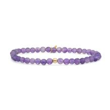 sparkling jewels armband Amethyst saturn small 4mm sbg-gem05-add-4mm