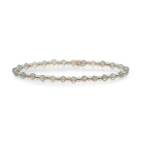Sparkling Jewels Labradorite Interstellar Vergulde Armband SBG-GEM18-3MM-MIX