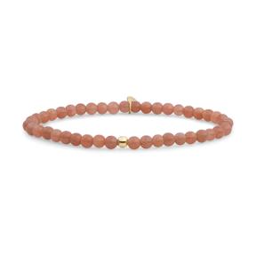 Sparkling Jewels Additional Sunstone Saturn 4mm Armband SBG-GEM58-ADD-4MM