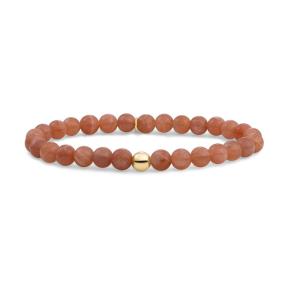 Sparkling Jewels Sunstone Saturn 6mm Armband SBG-GEM58-ADD-6MM