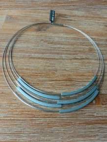 step by step ketting lichtblauw 600162