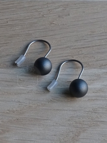Step by Step Oorbellen 200159 Grijs