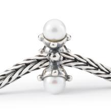 trollbeads kraal Parels van licht TAGBE-00291 zilver