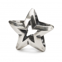 trollbeads kraal Geluksster TAGBE-10247 zilver