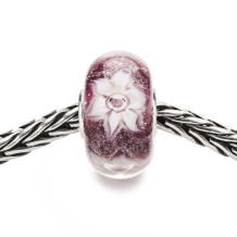 Trollbeads Bloemen van Zuiverheid glas kraal TGLBE-20125