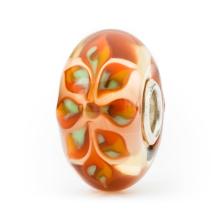 Trollbeads Tijgerlelie glas kraal TGLBE-20311