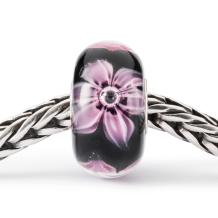 Trollbeads Trotse Bloem glas kraal TGLBE-20347