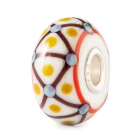 Trollbeads Wollen Omhelzing glas kraal TGLBE-20469