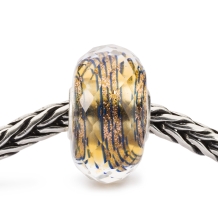 Trollbeads Knalblauw glas kraal TGLBE-30073