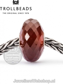 Trolbeads hessoniet granaat kraal TSTBE-60001