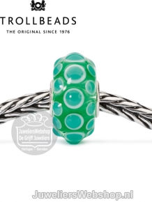 Trollbeads Zaden van hoop glas kraal TGLBE-10443