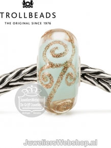 Trollbeads Vertrouwen glas kraal TGLBE-20108