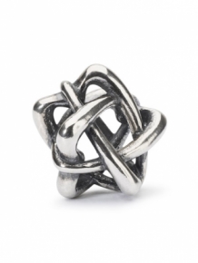 trollbeads kraal omarm elkaar TAGBE-20198 zilver