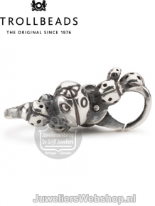 Trollbeads TAGLO-00067 Lieveheersbeestjes slotje zilver