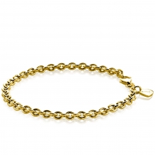 zinzi ZIA1153G armband ovale schakel goud