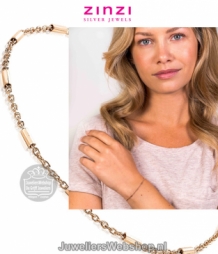 Zinzi armband met buisjes ZIA1648R