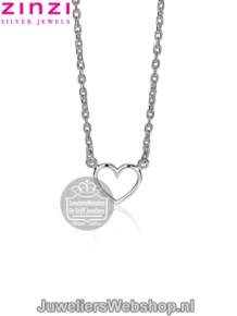 zinzi ketting zic 1307 met hartje
