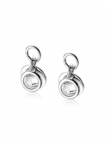 zich1620 zinzi zilveren creoolhangers rond zirconia
