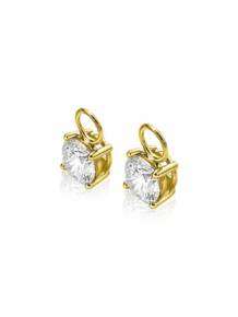 zinzi gold zgch143 gouden creolenhangers zirconia