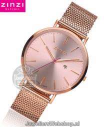 zinzi horloge ziw405m retro rose