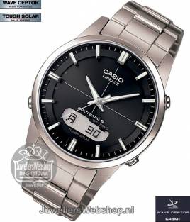 Casio horloge LCW-M170TD-1AER Wave Ceptor Radio Controlled Solar Titanium