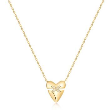 Ania Haie Collier Heart Kiss Pavé N057-02G