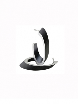 clic oorsteker O21Z zwart