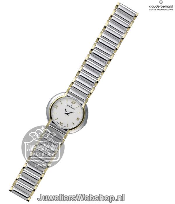 Claude Bernard horloge 16062-357J-NAID dames Bi-Color - Afbeelding 3