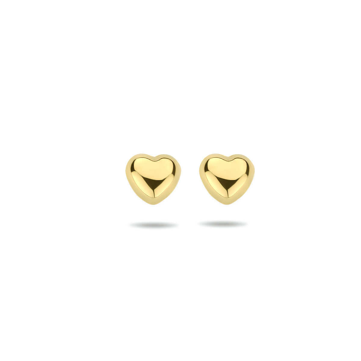 Gouden Oorknoppen hart 4016370