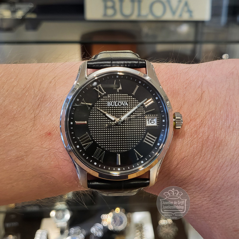 Bulova Wilton Classic Herenhorloge 96B390 - Afbeelding 4