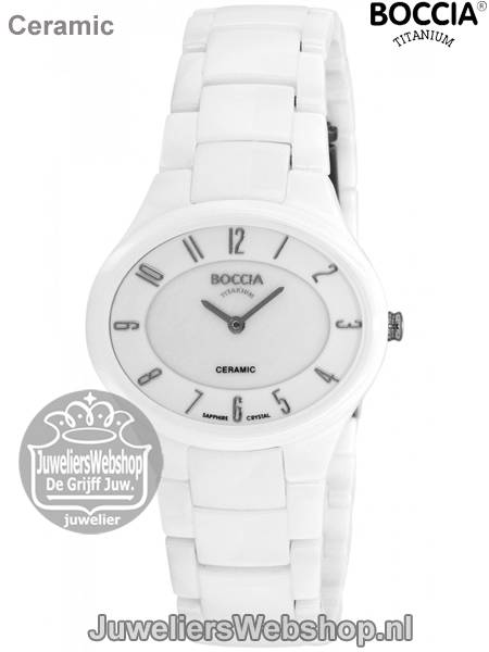 Boccia 3216-01 horloge dames titanium - Afbeelding 4