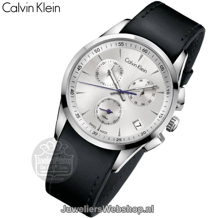 Calvin Klein horloge Bold K5A271C6 Chrono - Afbeelding 3