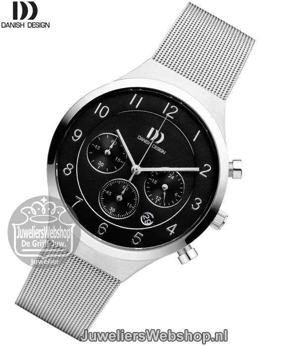 Danish Design 1113 horloge IQ63Q1113 Chronograaf - Afbeelding 3