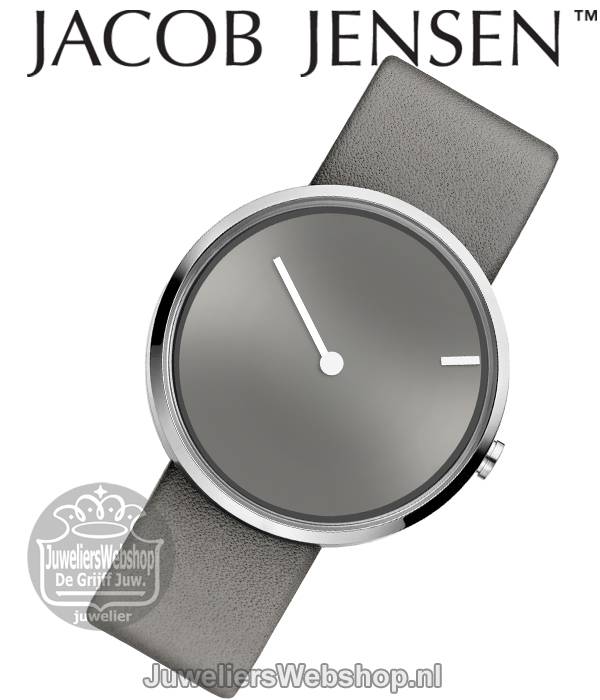 Jacob Jensen 252 Curve Herenhorloge - Afbeelding 2