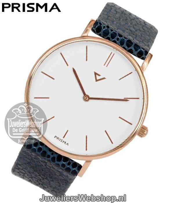 Prisma 100%NL Horloge P1629.636G Uni Blauw - Afbeelding 2
