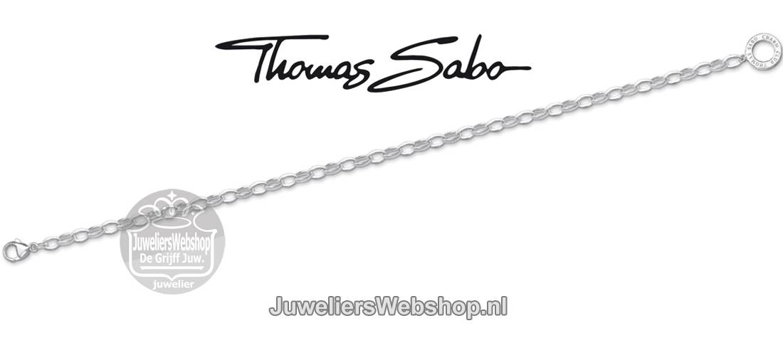 Thomas Sabo Ketting X0199-001-12-L60 Zilver 60cm - Afbeelding 2