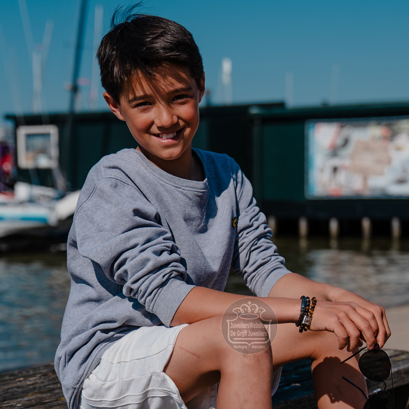 Aze Junior Grand Teton - 6mm Armband 13cm AJ-BS404-A-130 - Afbeelding 4