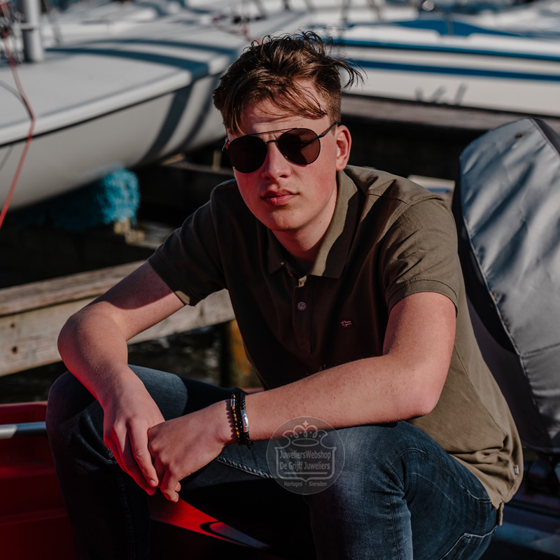 Aze Junior Grand Teton - 6mm Armband 13cm AJ-BS404-A-130 - Afbeelding 5