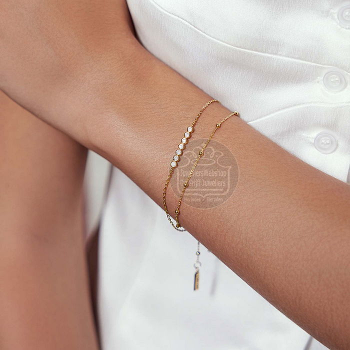 Ania Haie B058-01G Chic Creator Armband Verguld - Afbeelding 2