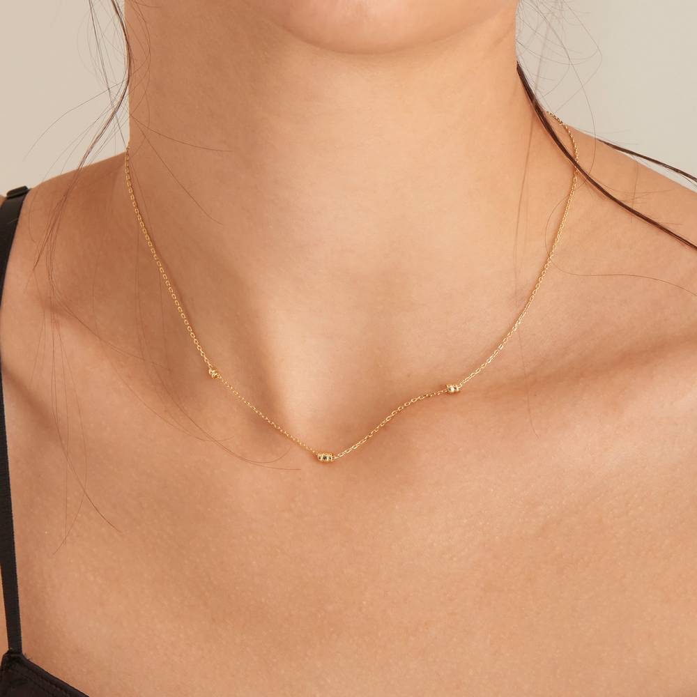 Ania Haie N038-02G Smooth Operator Collier Verguld - Afbeelding 2