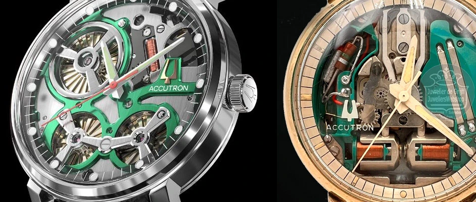 Bulova Accutron Spaceview en DNA horloges