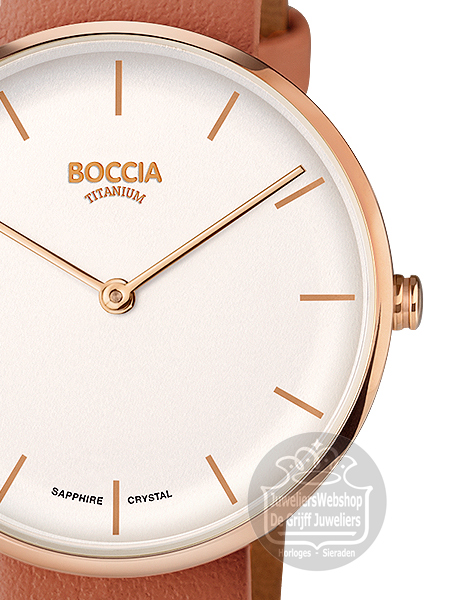 Boccia 3327-05 horloge dames titanium rose - Afbeelding 3
