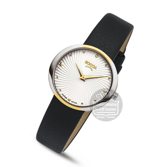 Boccia 3364-03 horloge dames titanium bicolor - Afbeelding 3
