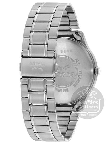 Boccia 3620-01 horloge heren titanium - Afbeelding 4