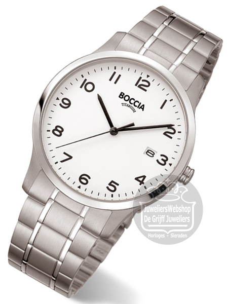 Boccia 3620-01 horloge heren titanium - Afbeelding 5