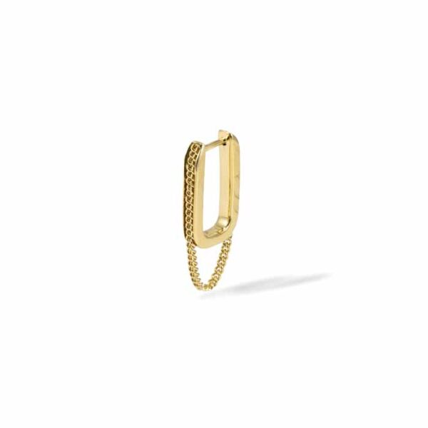 Buddha to Buddha 408GV Essential Hoop Chainlink Single Piece Verguld